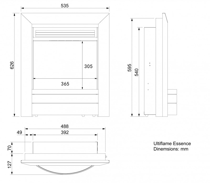 Ultiflame VR Essence Satin Silver from Celsi