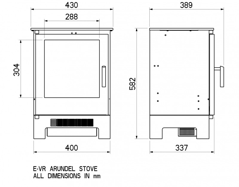 Electristove VR Arundel from Celsi