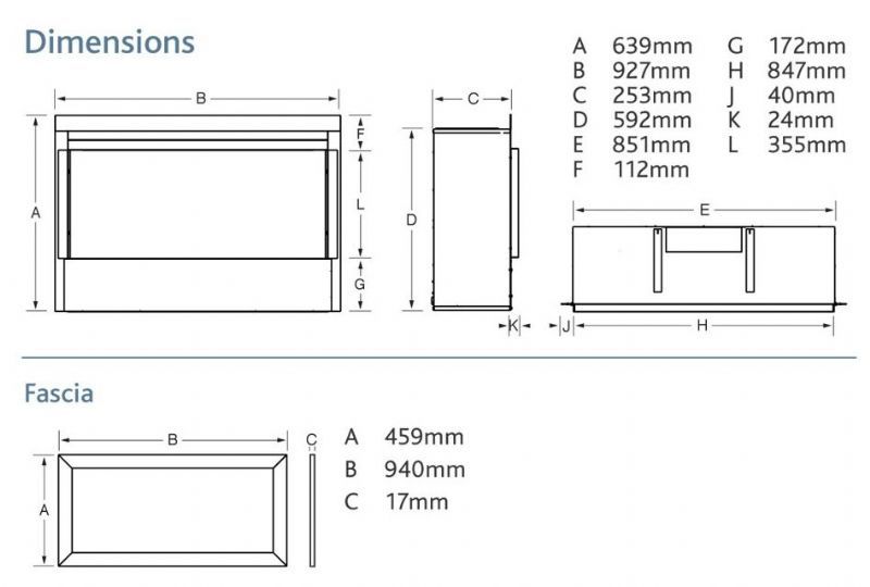 Eden Elite Gas Fire from Kinder