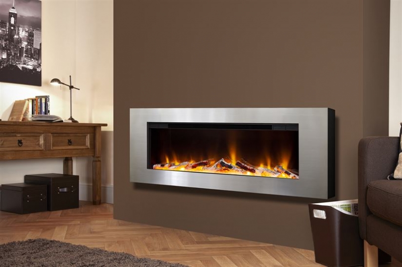Electriflame VR Basilica Silver Black from Celsi