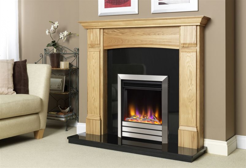 Electriflame VR Parrilla Satin Silver from Celsi