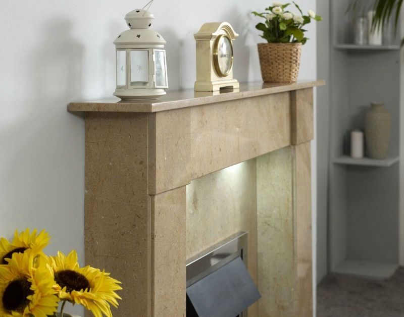 Nice Marble Fireplace from Qasim