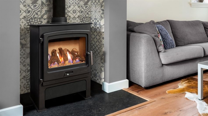 P2 Contemporary Logs from Portway Stoves