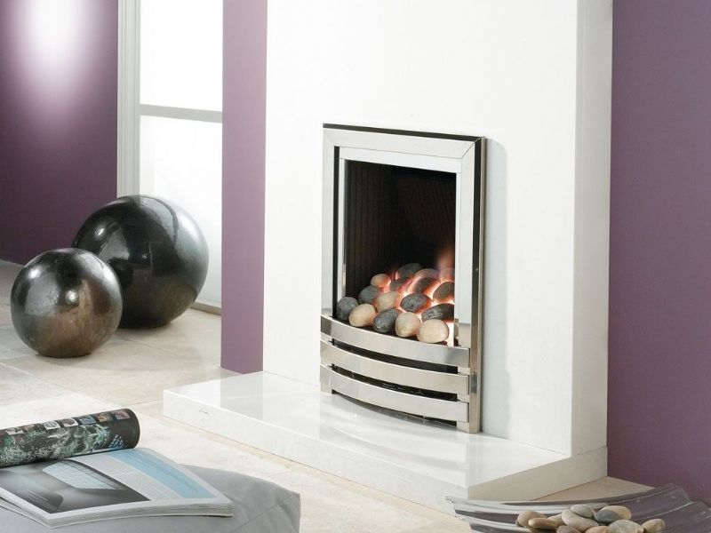 Linear Powerflue Gas Fire from Flavel