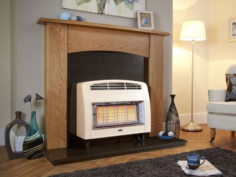 Strata Outset Gas Fire from Flavel