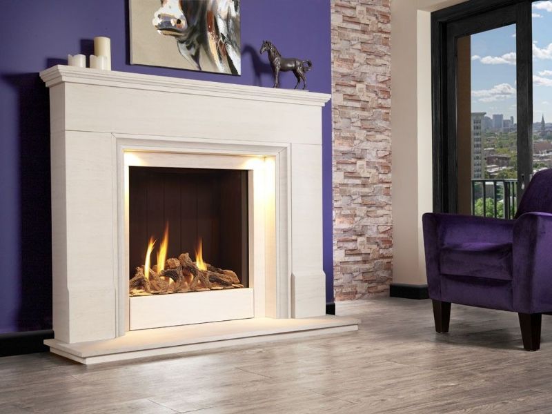Distinction Illumia Balanced Flue Gas Fire Suite from Michael Miller