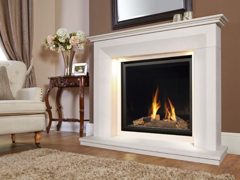 Monet Illumia Gas Fire Suite from Michael Miller