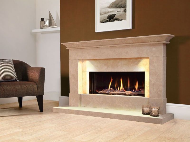 Parada Illumia 58L Balanced Flue Gas Fire Suite from Michael Miller