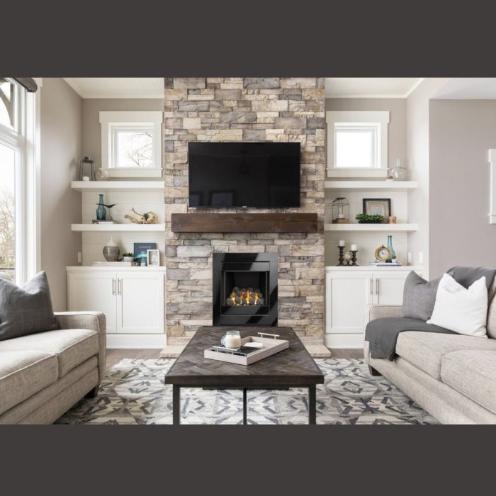 The Cristal Black Gas Fire from Sirocco Fires